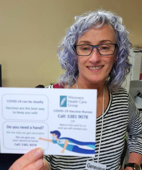 POSTCARD: Grampians region vaccine rollout coordinator Genevieve Lilley wants to get the most vulnerble vaccinated. Picture: CONTRIBUTED