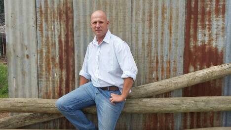 RESILIENCE: The 'Unbreakable Farmer' Warren Davies will guest speak. Picture: CONTRIBUTED