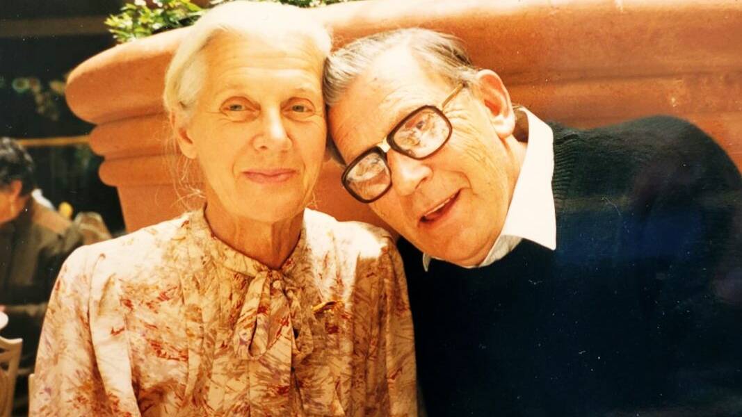 TRUE LOVE: Edna and John Paech, partners through everything, together in 1988. Picture: CONTRIBUTED