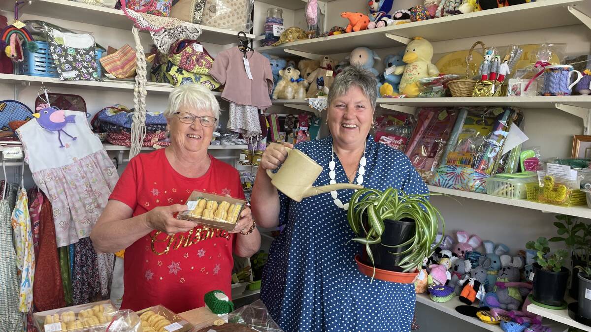 GEMS: Not only can you find local made goods, treats and plants, you can have a good chat with one of the volunteers who help keep the shop running. Picture: ALISON FOLETTA
