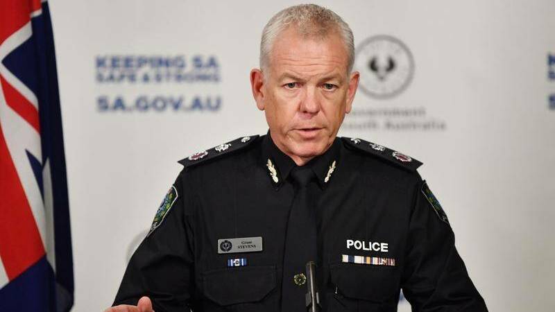 BORDER: South Australian police commissioner Grant Stevens. Picture: FILE