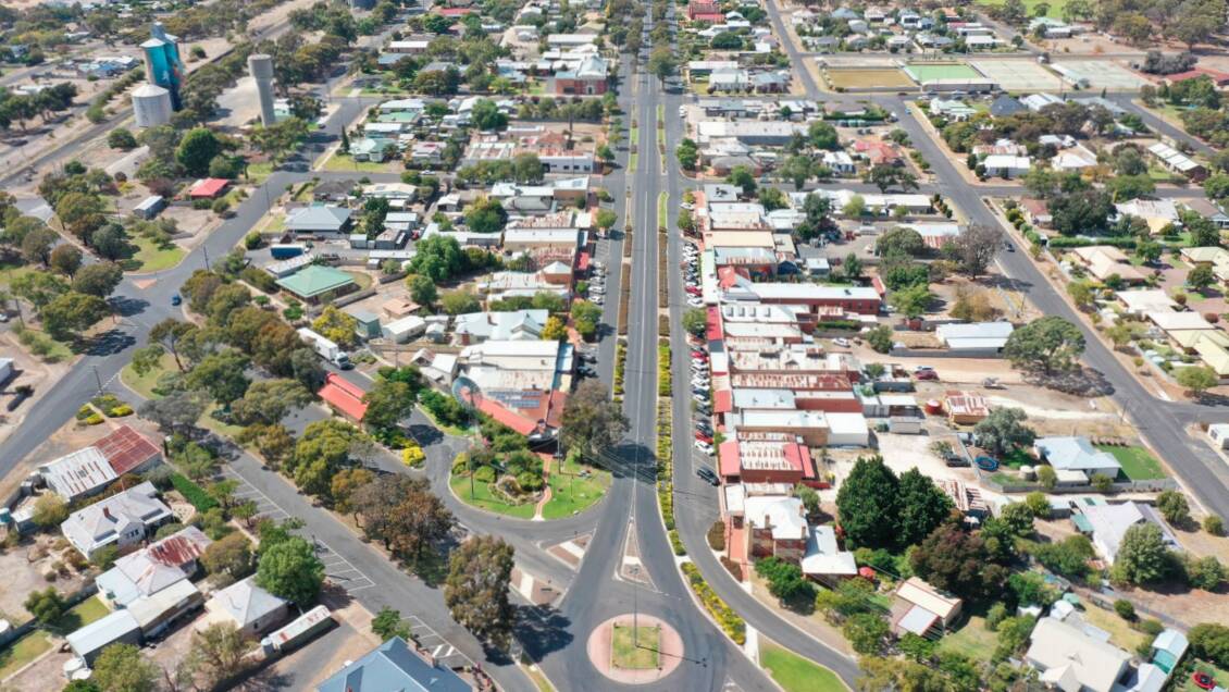 STREETSCAPE: Kaniva's Commercial Street will be one of the streetscapes to receieve a make-over. Picture: WEST WIMMERA SHIRE COUNCIL