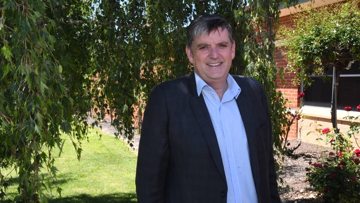 CEO: Grampians Health Service interim chief executive Dale Fraser served as Ballarat Health Services chief executive for five years before his appointment. Picture: ALEX DALZIEL