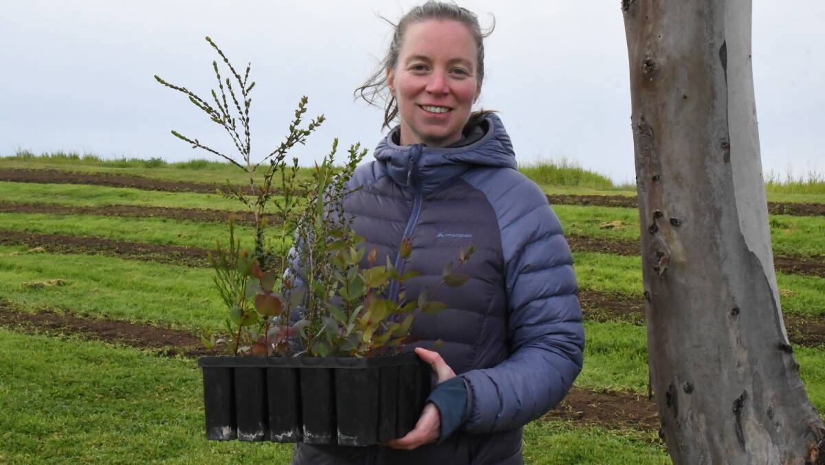 NATURE: Horsham Rural City Council landcare facilitator Annie Hobby says volunteers will be planting mostly native trees at the plant out event. Picture: ALEX DALZIEL