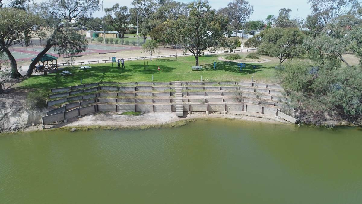 INFRASTRUCTURE: Funding from the Local Roads and Community Infrastructure project will go towards the Jeparit Swimming Hole upgrade project. Picture: FILE
