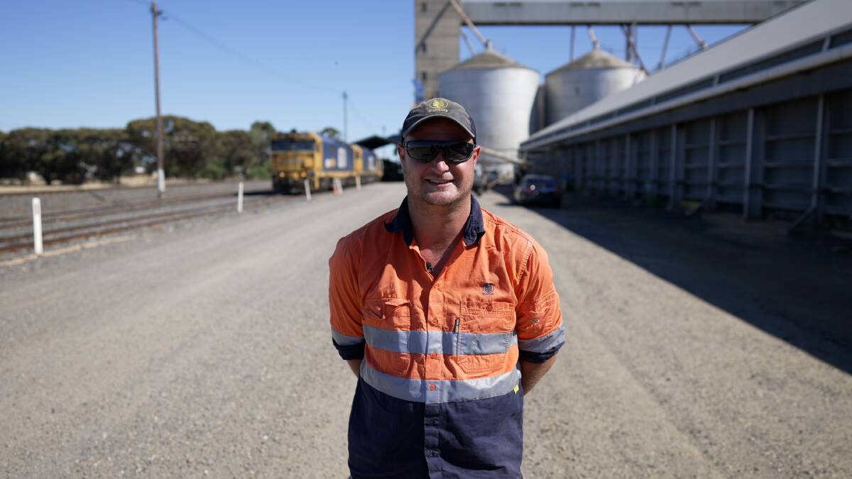 CAREER: Graincorp Murtoa site manager Nathan Tepper. Picture: CONTRIBUTED