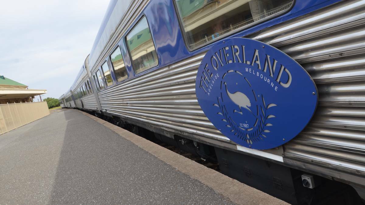 TRAIN: The Overland rail returned to making trips between Melbourne and Adelaide in January 2021 following support from the Victorian government. Picture: FILE
