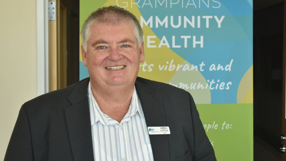 ORANGE DOOR: Grampians Community Health chair Greg Little. Picture: CONTRIBUTED