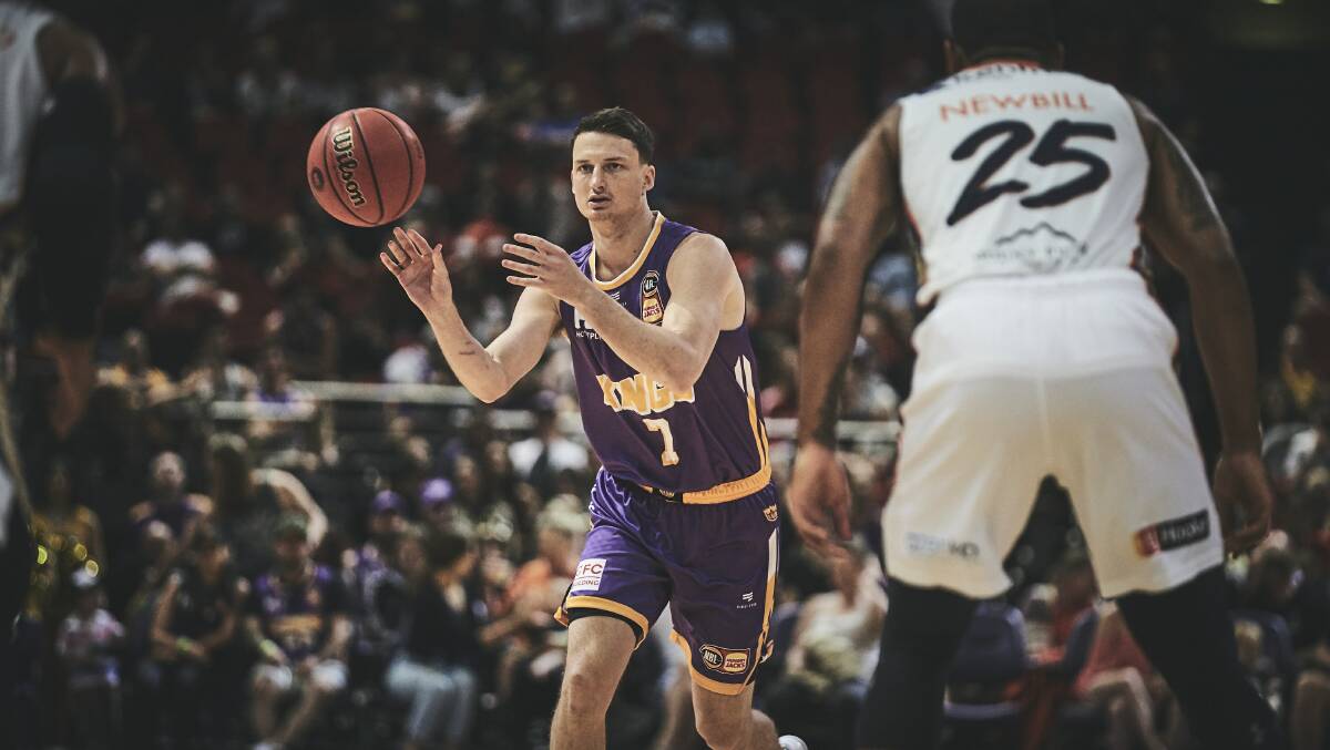 TEAM PLAYER: Shaun Bruce was awarded the Sydney Kings' Players' Player award after the side just missed out on finals. Picture: SYDNEY KINGS MEDIA