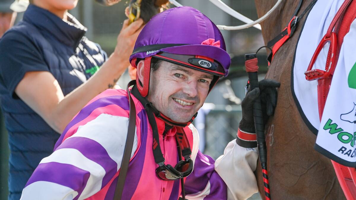 RESTING: Horsham jockey Dean Yendall is recovering after a nasty racing fall in late 2021.Picture: ALICE MILES/RACING PHOTOS