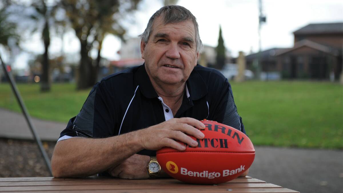 RECORDS: Greg Schultz (pictured in 2019) is hoping to grow his Wimmera football history collection. Picture: FILE
