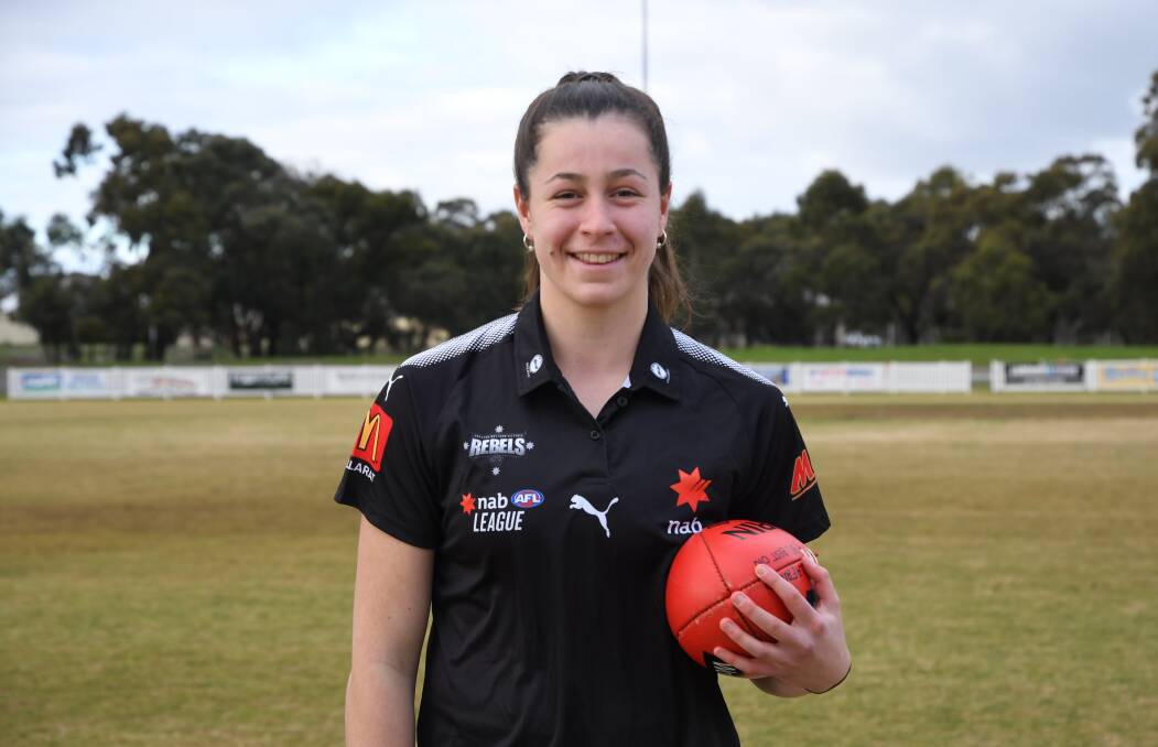 RISING-STAR: Horsham's Ella Friend is seen as a good chance to be selected by an AFLW club during Tuesday's Draft. Picture: MATT HUGHES