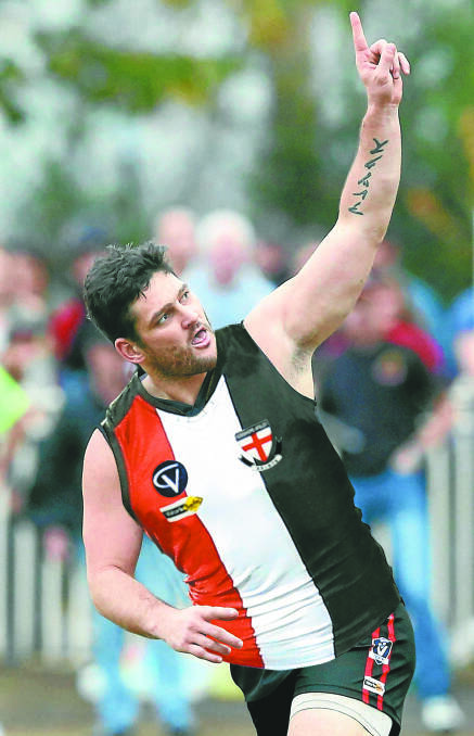 HIGH-PROFILE: Former AFL star Brendan Fevola made a one-off appearance for Edenhope-Apsley in 2014. Picture: FILE