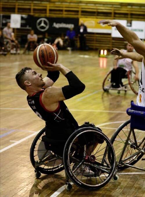 STAR: Horsham basketballer Jannik Blair is hoping to be selected for his third Paralympics. Picture: CONTRIBUTED