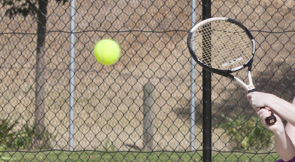 CLASSY: Some thrilling tennis matches took place at Stawell on Friday. Picture: FILE