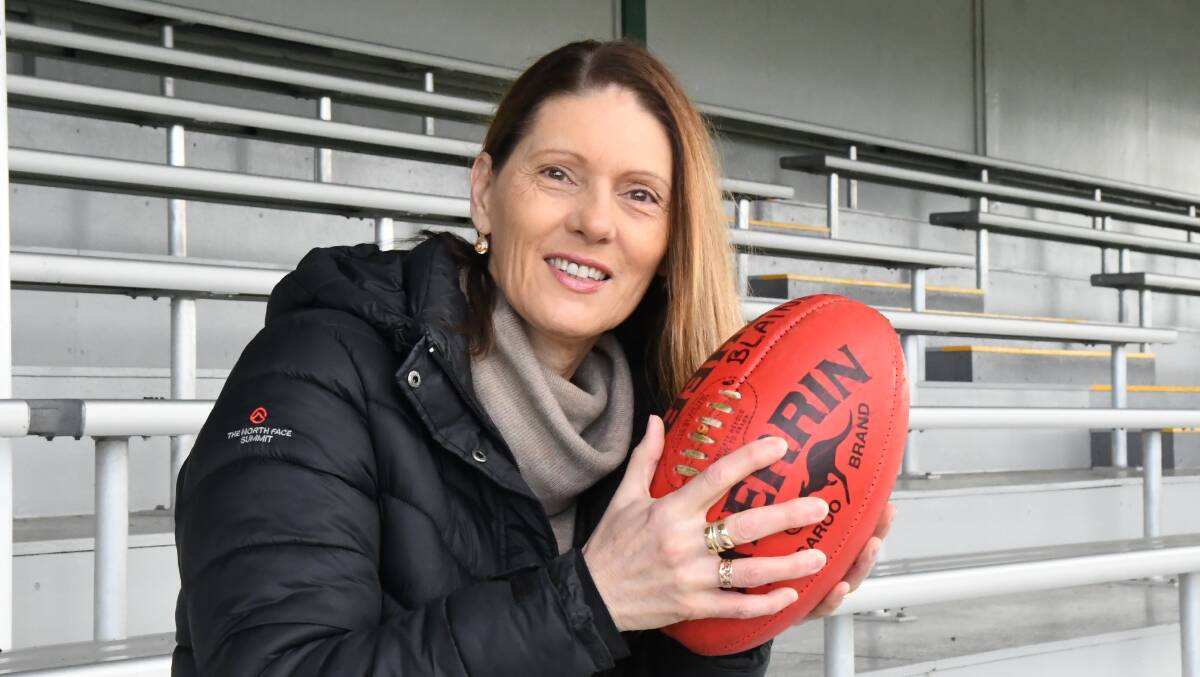 LOVE THE GAME: Ballinger's passion for football and football governance were what drew her to the role. Picture: ALEX BLAIN