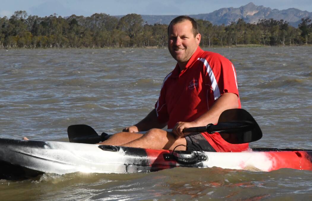 AFLOAT: Taylors Lake president Travis Mackley is excited for what the future holds for the club. Picture: ALEX BLAIN