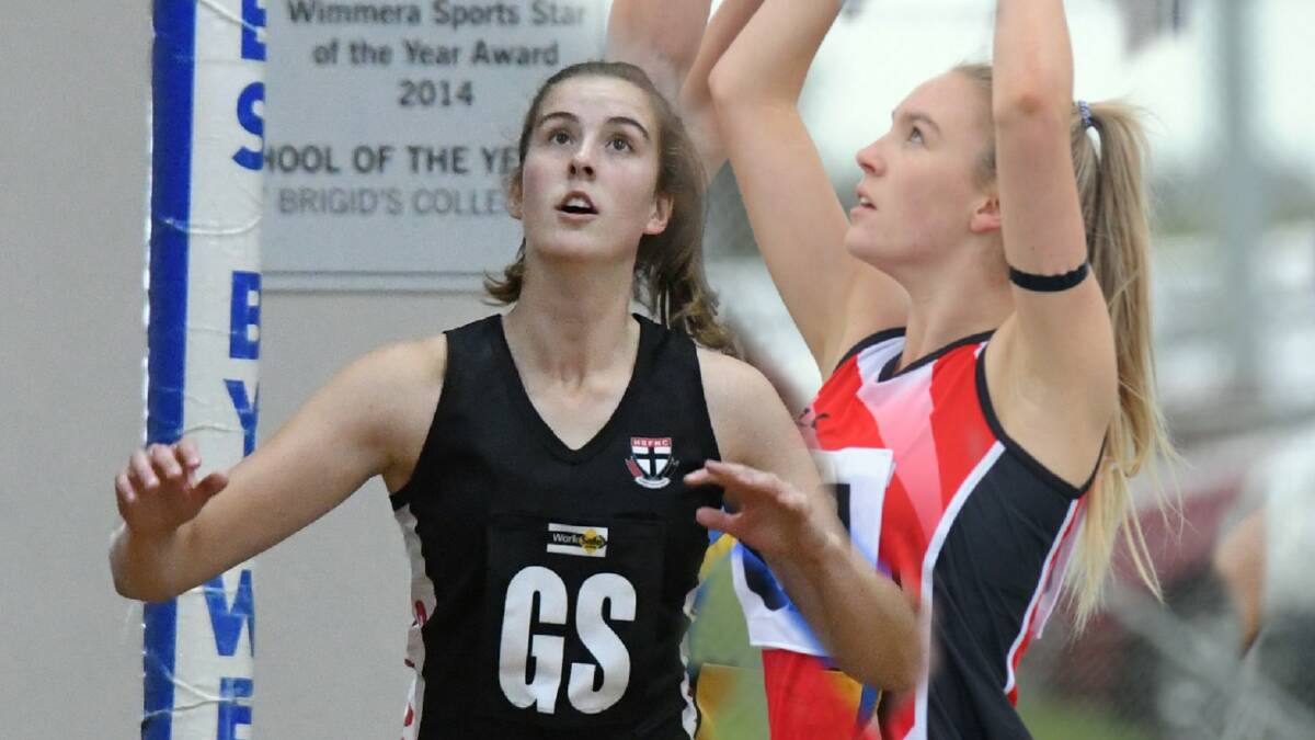 STARS: Wimmera exports Maggie Caris and Sacha McDonald have been chosen in the Victoria Fury squad ahead of the Australian Netball Championships in September. 