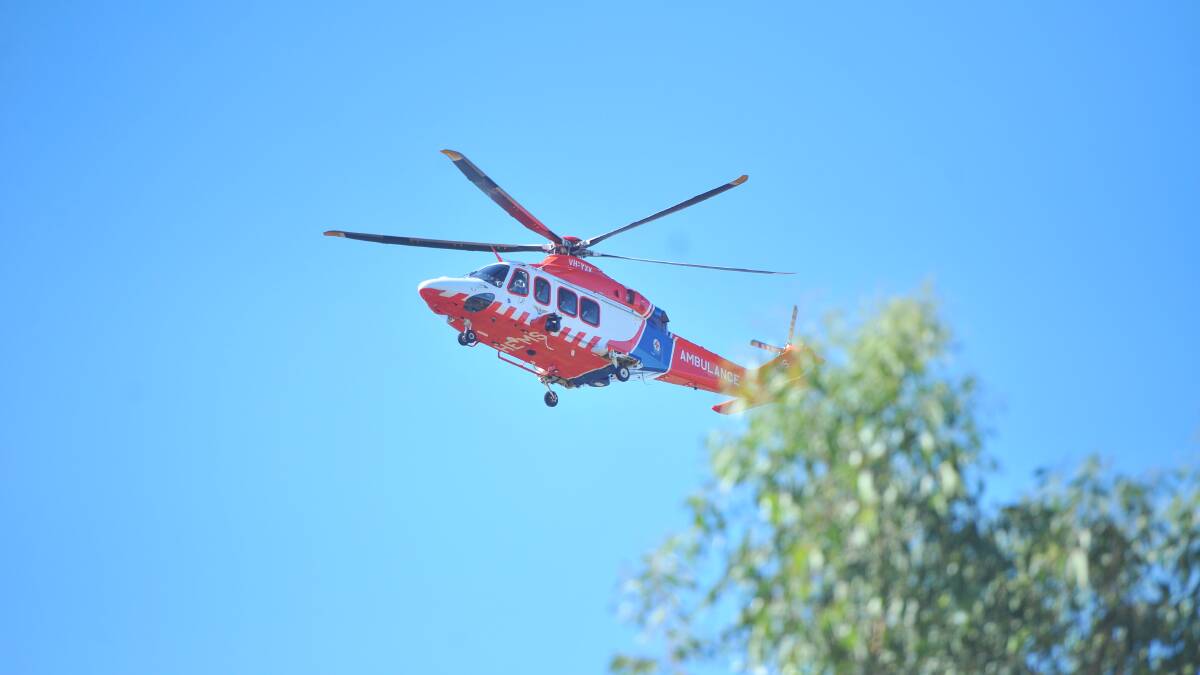 DIFFICULT SPOT: Emergency crews have remained overnight with a man who fell near Laharum. Picture: FILE