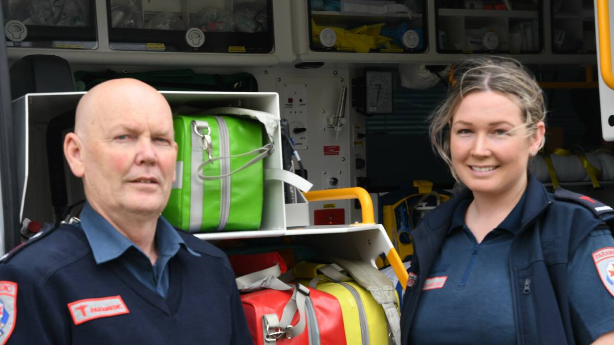 BUSY: Paramedics in Nhill attend about 14 jobs a week, while paramedics in Horsham can attend 40 or more. Picture: ALEX BLAIN
