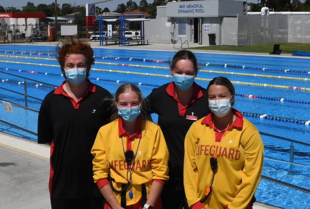 TEAM EFFORT: It's been a team effort to keep the Horsham Aquatic Centre up and running during a tricky time. Picture: ALEX BLAIN