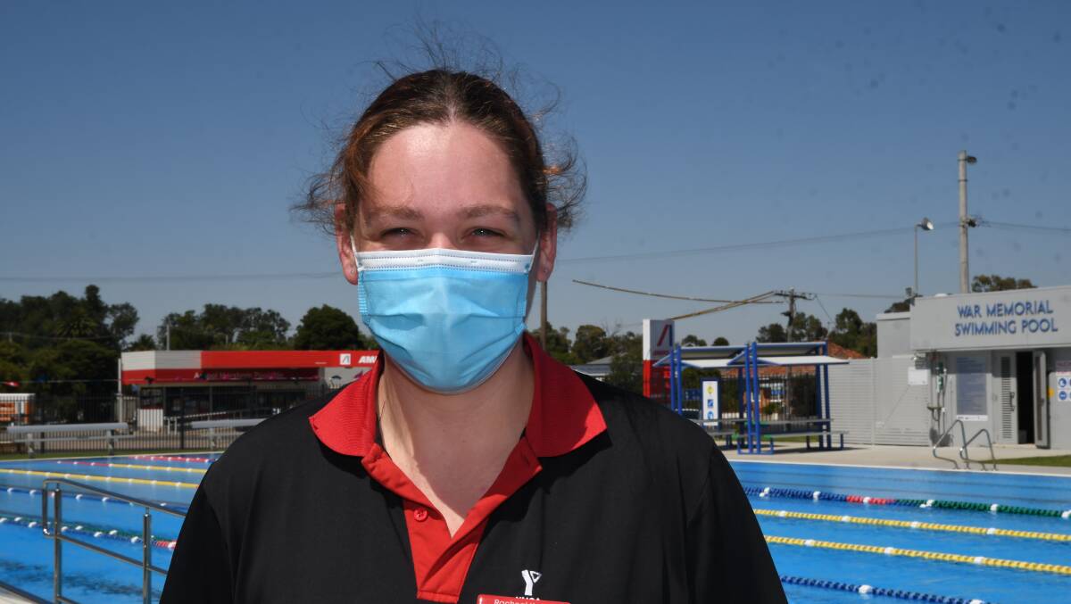 UP AND DOWN: Horsham Aquatic Centre operations coordinator Rachael Krahe said that visitation had fluctuated this summer due to the pandemic. Picture: ALEX BLAIN