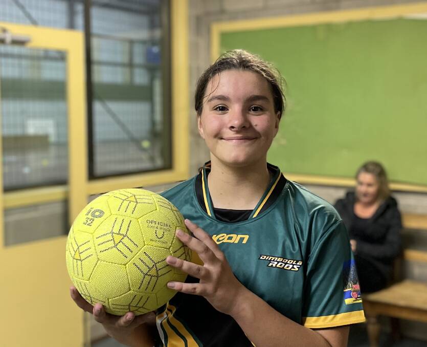 LIFELONG ROO: Maddie P has played for Dimboola since she was just five years old. Picture: ALEX BLAIN
