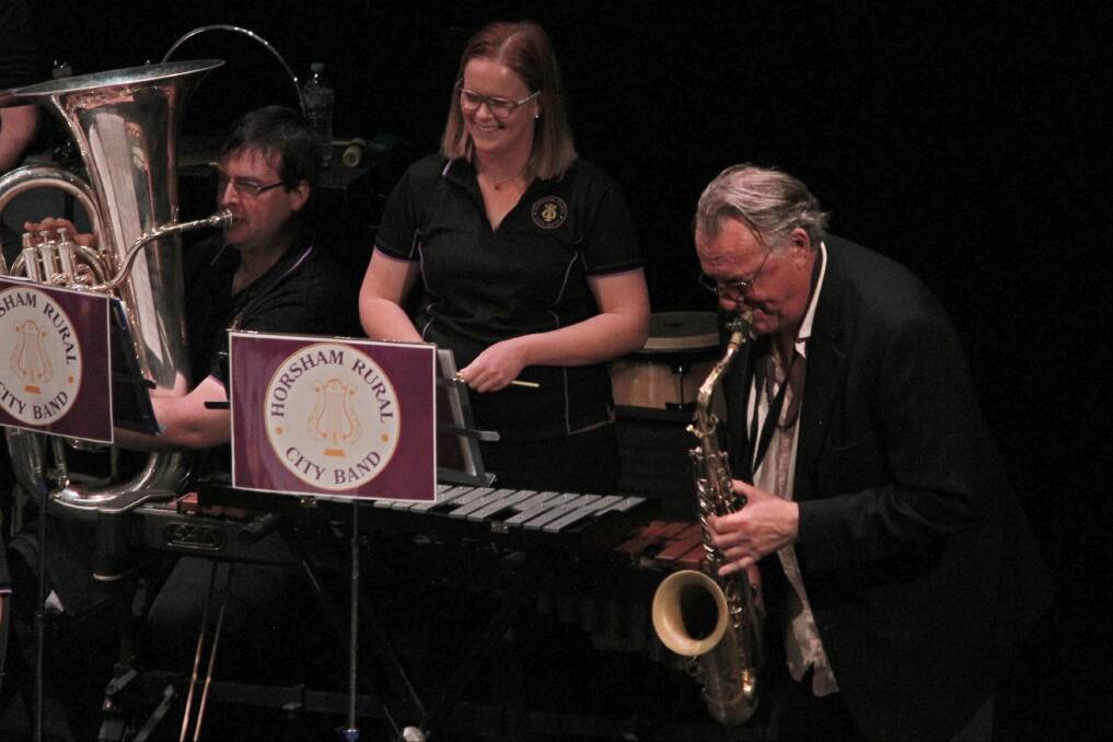 PERFORMANCE: Karl Carman (left), Kelly Mayes and Wilbur Wilde perform at Horsham Town Hall. Picture: CONTRIBUTED
