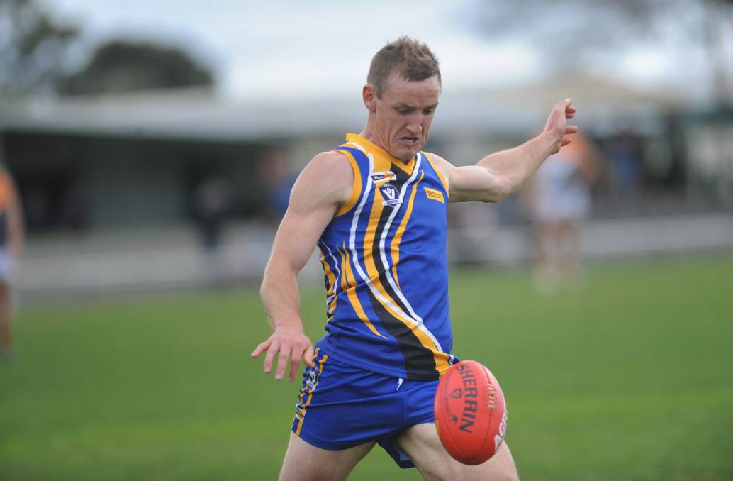 GOOD SEASON: Playing-coach Sam Anson is coming off a best-and-fairest last season. Picture: STUART McGUCKIN