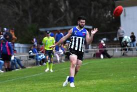 Ben McIntyre returns for Minyip Murtoa for the first time since the round seven match against the Horsham Saints on Saturday, June 2. Picture by Lucas Holmes