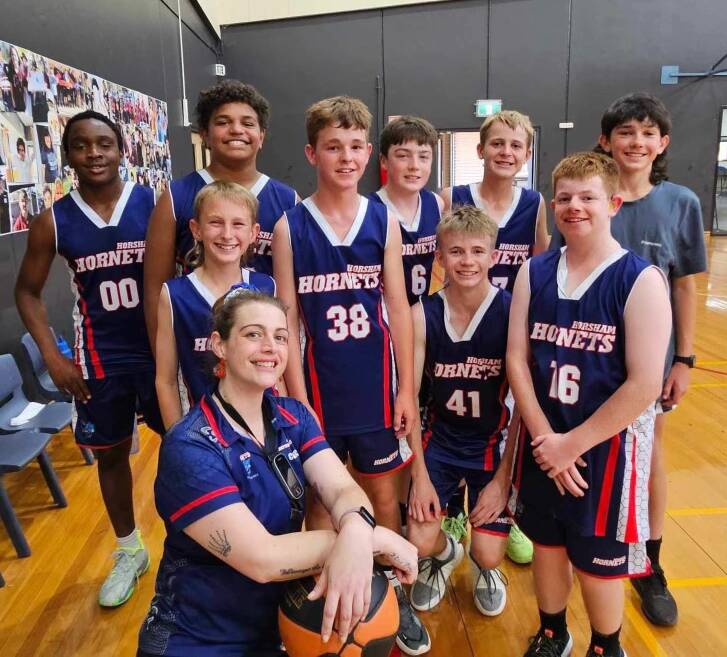 The Horsham Hornets' Under-16 boys C squad competed at the Maryborough tournament on Saturday, February 17, and Sunday, February 18. Picture supplied