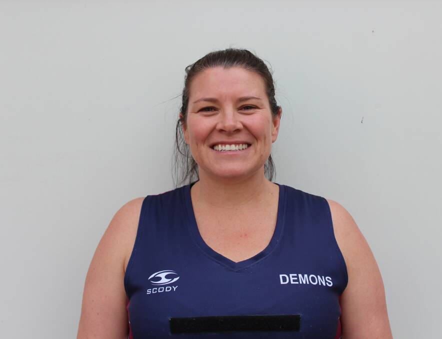 Ebonie Salter will coach the Horsham Demons' A Grade netball squad for the 2024 WFNL season. Picture supplied 