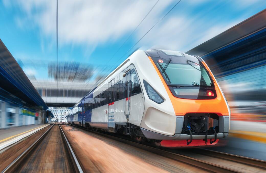 Fast trains like this in Australia? Keep dreaming. Picture Shutterstock