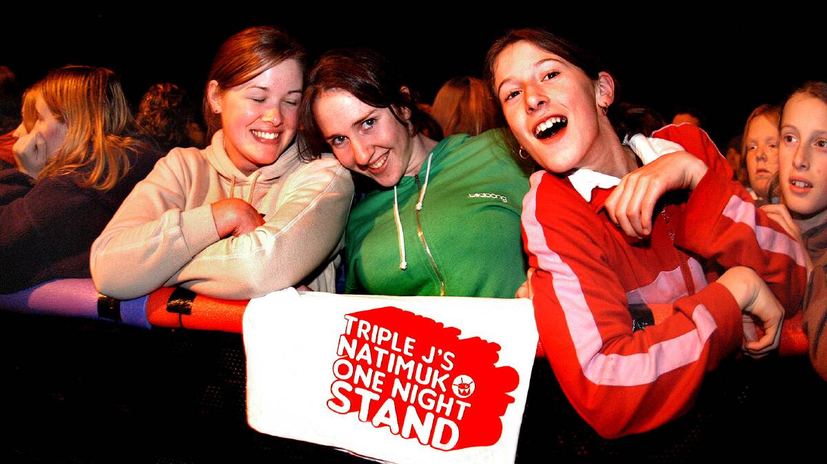 Triple J's One Night Stand arrived in Natimuk in 2004.