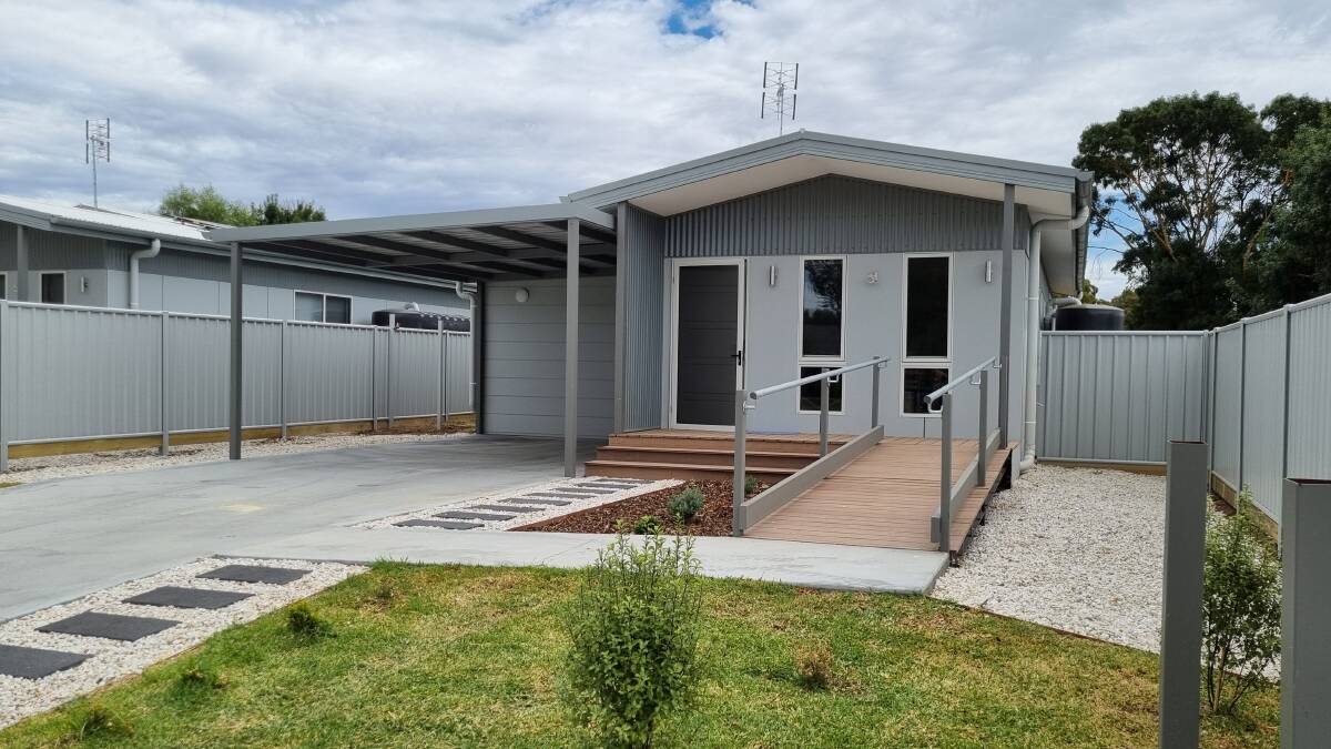 The Murtoa units are complete, and are ready for tenants. Picture supplied