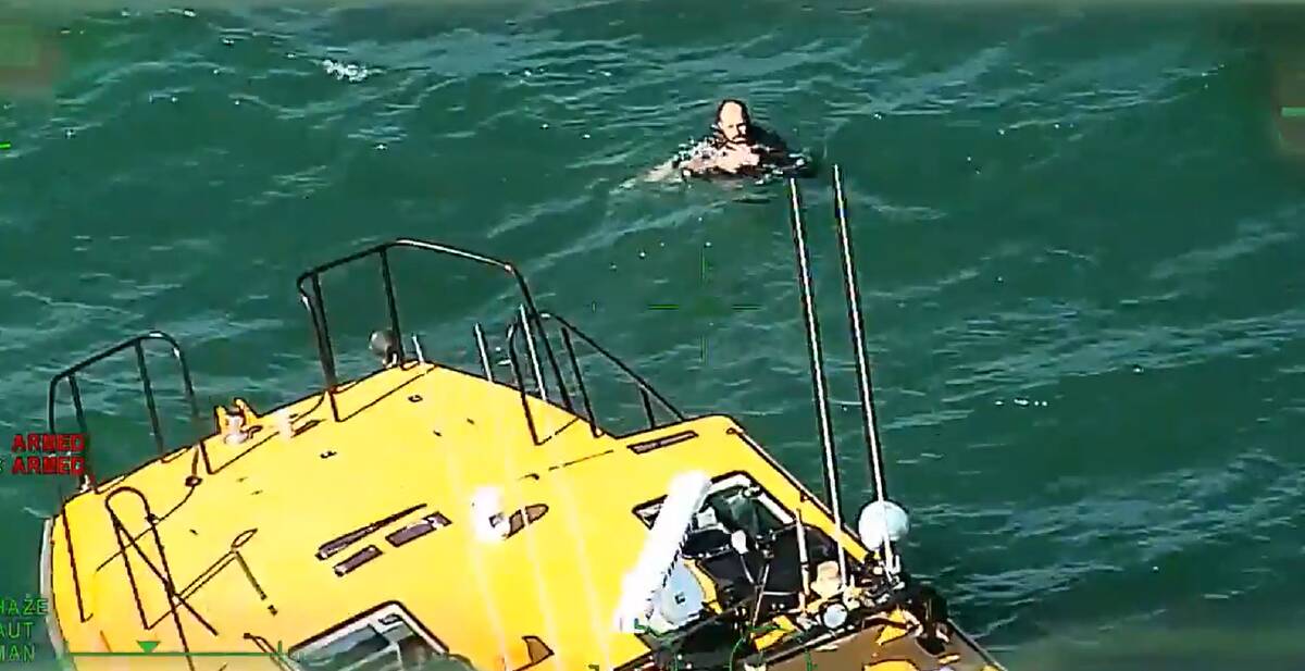 BOATIES: Police have handled a string of rescues this year, including a man who was left stranded after 40km/hr winds swamped his small craft.