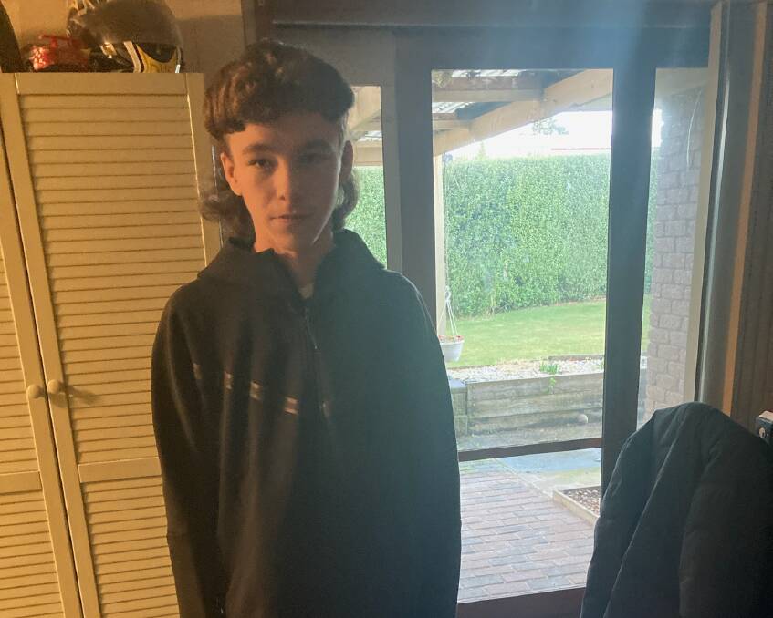 Missing 16-year-old Tyson. Picture from Victoria Police Media