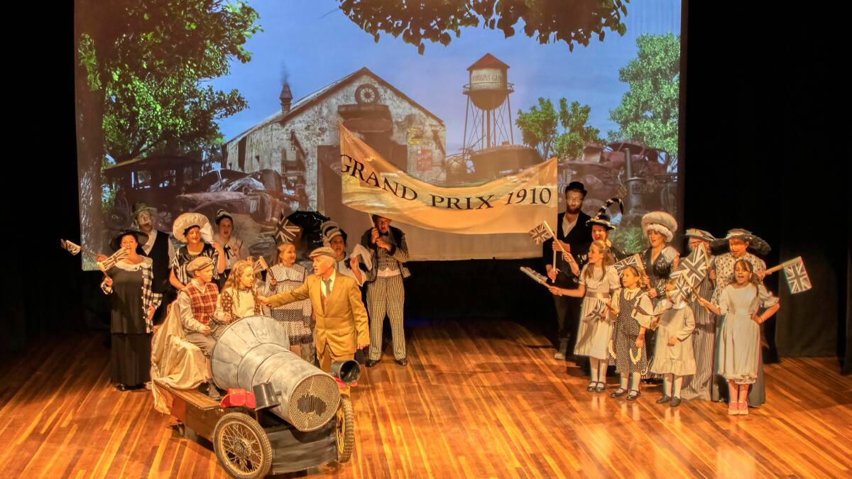 Chitty Chitty Bang Bang is at the Ararat Town Hall. Picture by Keith Ward Photography