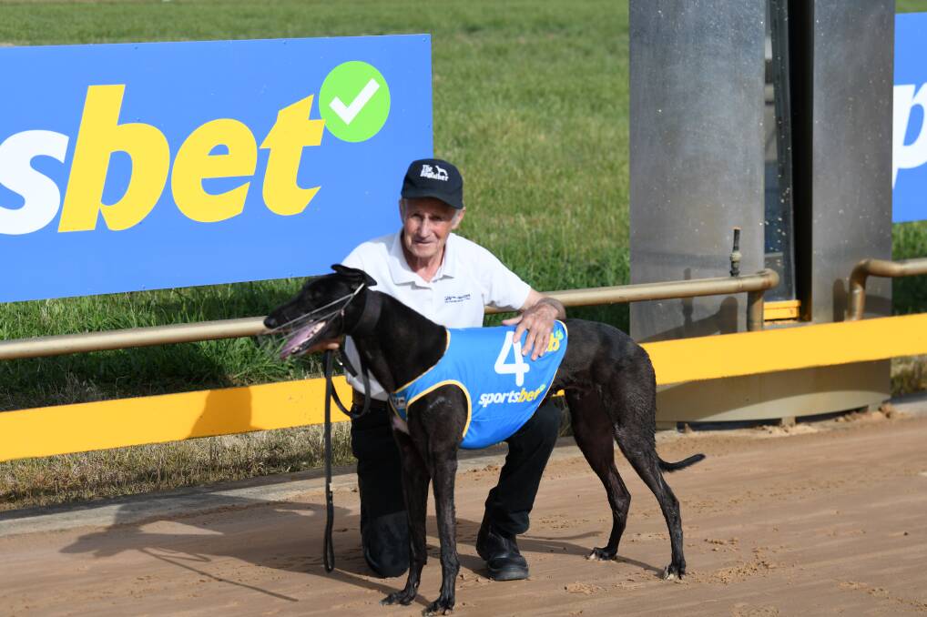 Victor Millington with one of his winners. Picture by Peter Carter