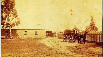 Maddocks Cordial Factory circa 1912. Picture supplied by the Stawell Historical Society