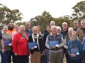Representatives of the 2024 Murra Warra Wind Farm Sustainable Community Grants Fund. Picture supplied