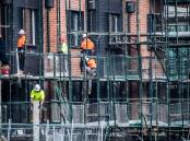 Generic; building, construction, apartments, construction workers, scaffolding, inner city, braddon, units, Picture: Karleen Minney, THE CANBERRA TIMES, ACM.