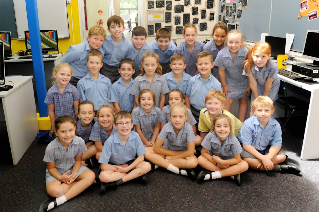 Horsham's Holy Trinity Lutheran School students in grades three to six are part of the school's Junior Red Cross group. Picture: SAMANTHA CAMARRI