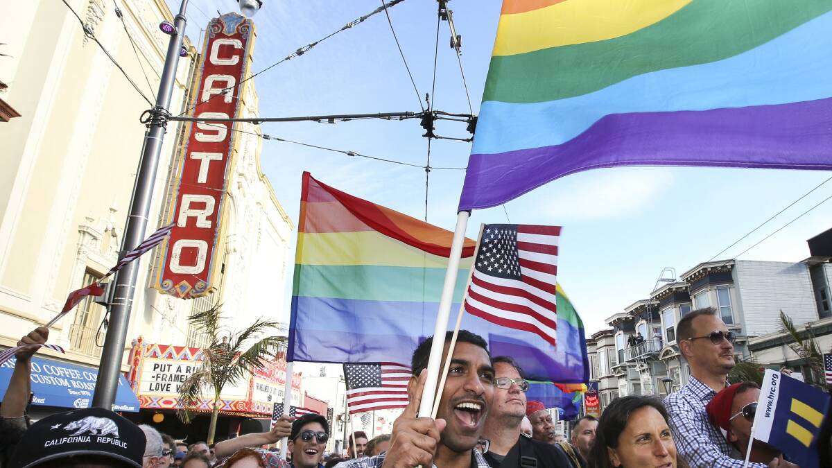 Lovewins World Celebrates Us Supreme Court Decision Legalising Gay