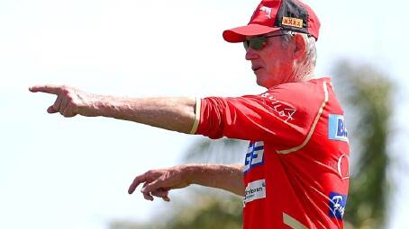 Dolphins coach Wayne Bennett is being heavily linked with a return to former club South Sydney. (Jason O'BRIEN/AAP PHOTOS)