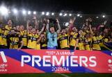 Central Coast are bidding to add a third title to their ALM premiership (pictured) and the AFC Cup. (Dan Himbrechts/AAP PHOTOS)